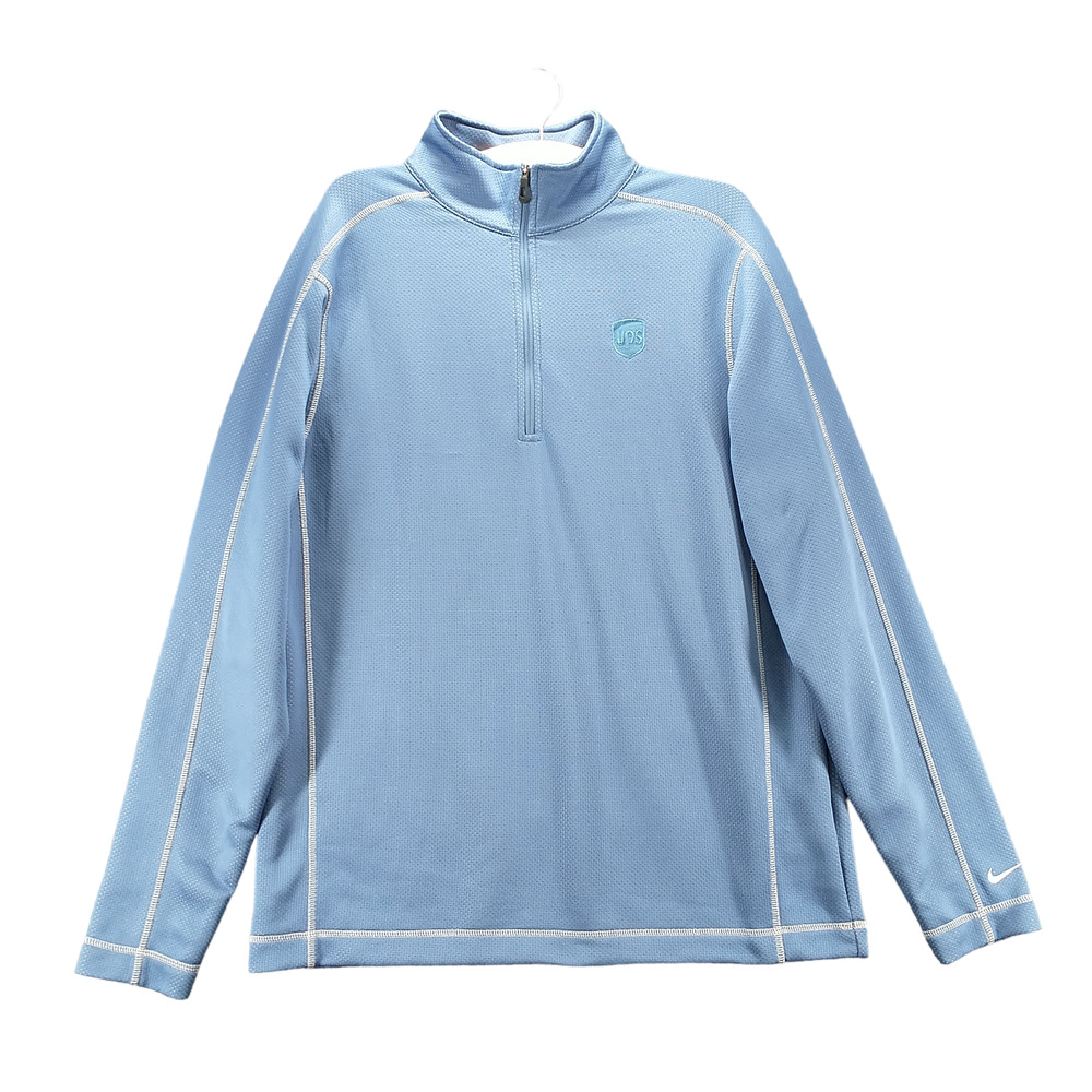 Nike Golf Mens Therma Fit UPS 1/4 Zip Pullover Blue Size M Embroidered Logo
